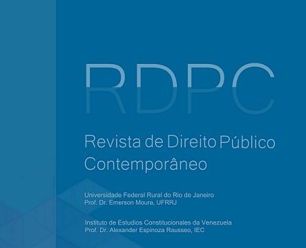 UFRRJ e IEC lançam edição da Revista de Direito Público Contemporâneo