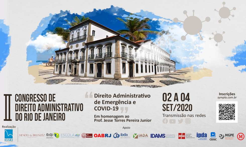 MGPE apoiou o II Congresso de Direito Administrativo do Rio de Janeiro