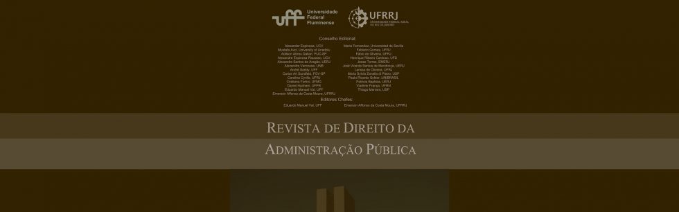 UFF e UFRRJ lançam nova edição da Revista de Direito da Administração Pública